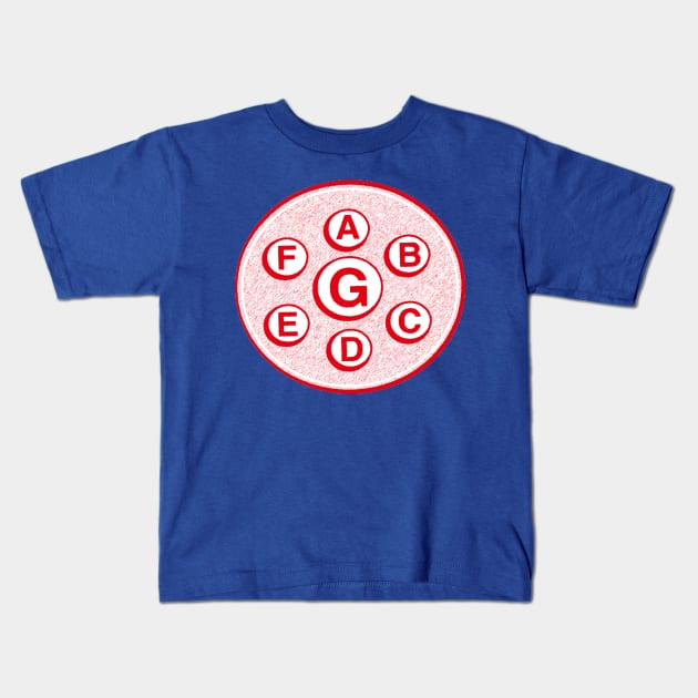 Mach 5 Steering Wheel Kids T-Shirt by PopCultureShirts